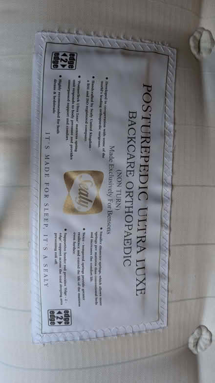 Photo of free Double bed frame and mattress (Liff DD2) #3