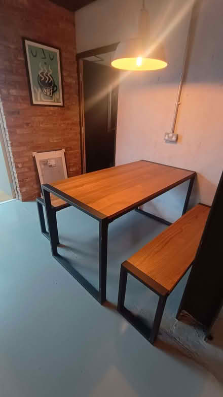 Photo of free Table and benches - LIMITED COLLECTION TIMES (Watchfield SN6) #1