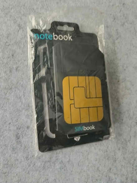 Photo of free Simcard novelty notebook (Borehamwood) #1
