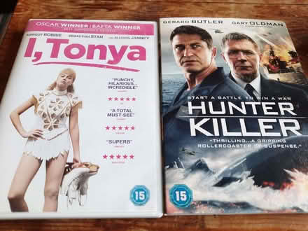 Photo of free 2x dvds - I, Tonya and Hunter Killer (Hollingdean BN1) #3