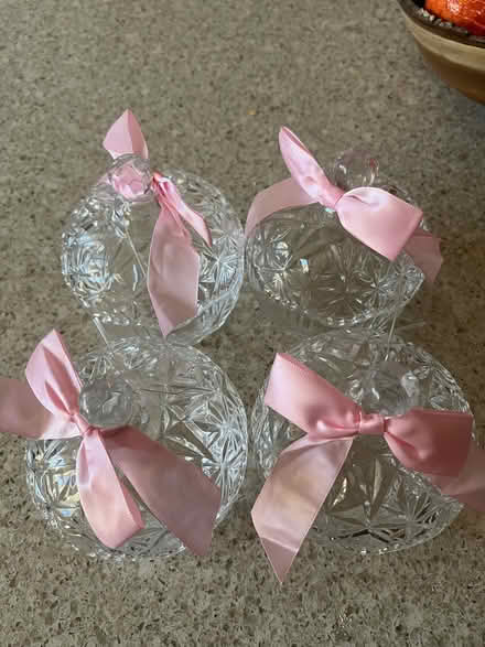 Photo of free 4 glass candy dishes (northeast ann arbor) #2