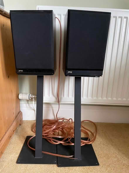 Photo of free 2 JPW speakers on stands (Royal Infirmary FK8) #3