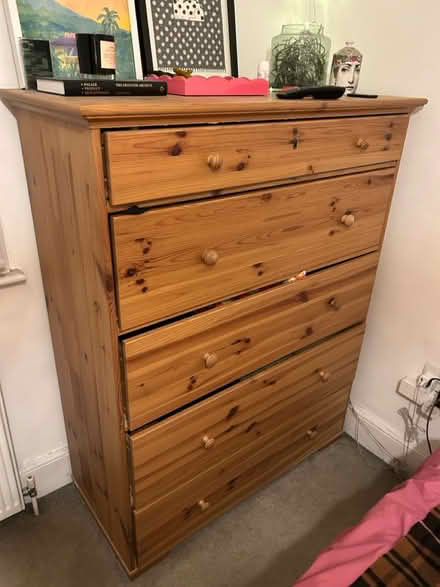 Photo of free IKEA chest of drawers (De Beauvoir N1) #2