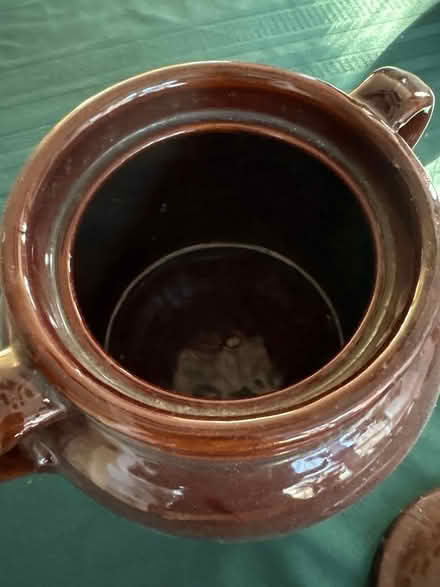 Photo of free Brown ceramic lidded jar (Ossining) #2