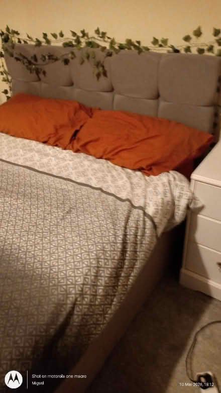 Photo of free Double divan bed (Woodley RG5) #3