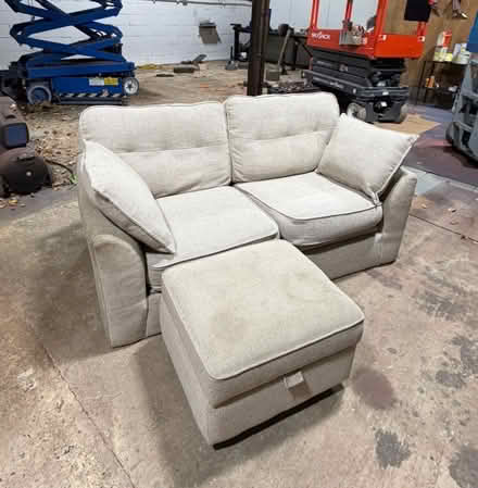 Photo of free Sofa bed with foot stool (Harlow, Essex) #1