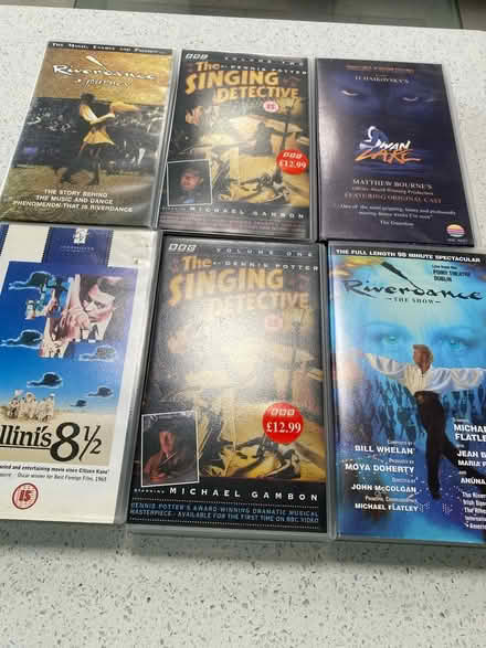 Photo of free VHS tapes x6 (Earley RG6) #1