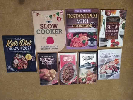 Photo of free 9x Cookery Books most Brand New (Sidcup DA14) #1