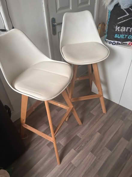 Photo of free 2x bar stool/chairs (Leeds Village ME17) #1