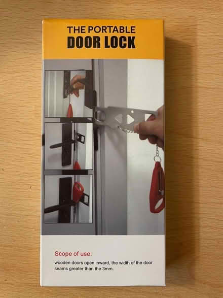 Photo of free Portable Door Lock (Cambridge CB4) #1
