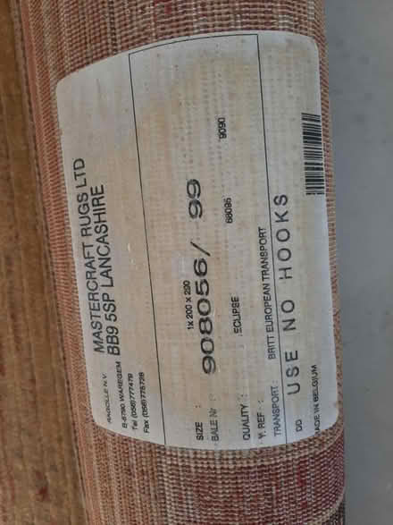 Photo of free Large rug 9ft x 6ft approx (Milton Ernest) #1