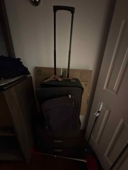 Photo of free Black rolling carryon (Clason Point Bronx NY) #1