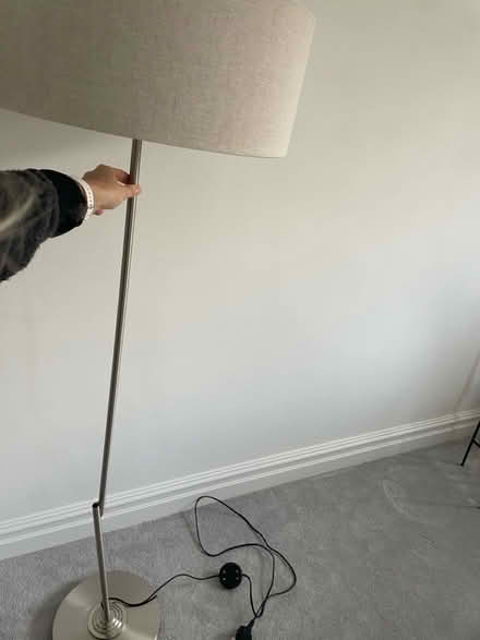 Photo of free Tall grey lamp (KT11) #3