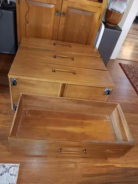 Photo of free Under Bed Rolling Storage (Ballard) #1