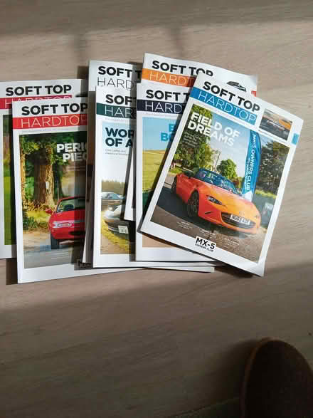 Photo of free Old MX-5 magazines (Oakwood Park EN2) #1