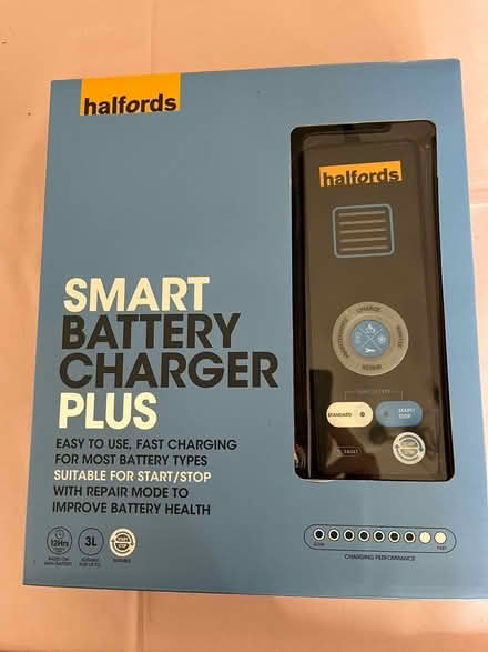 Photo of free Halfords Stop/Start Car Battery Charger (The Triangle Estate RH15) #1