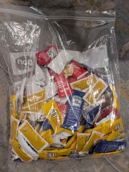 Photo of free Mustard, ketchup, mayo, Red Robin (El Camino at Bowers) #1
