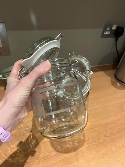 Photo of free 5 Ikea jars (SE1) #2