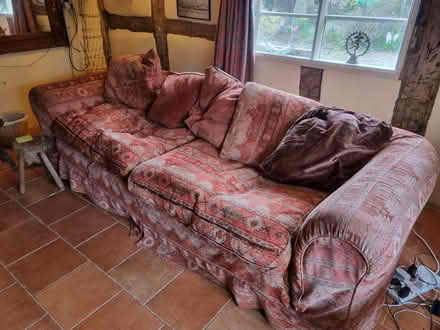 Photo of free Sofa and armchair (Tirley GL19) #2