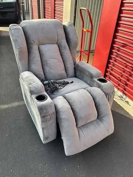 Photo of free Grey lift chair (Kettering) #1