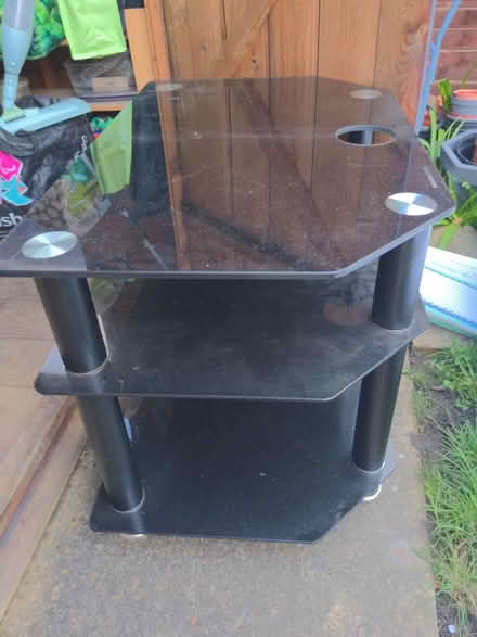Photo of free Glass TV table (Syon Lane TW7) #2