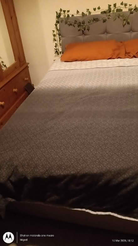 Photo of free Double divan bed (Woodley RG5) #1