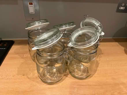 Photo of free 5 Ikea jars (SE1) #1