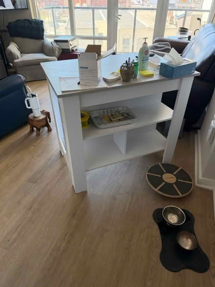 Photo of free Kitchen island /table (U Street) #3