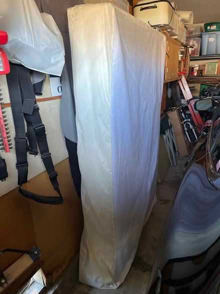 Photo of free Box spring & metal bed frame (Fountain Valley) #1