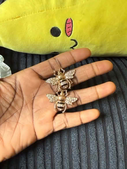 Photo of free Bronze bee Earring pair (USED) (Levenshulme M19) #4