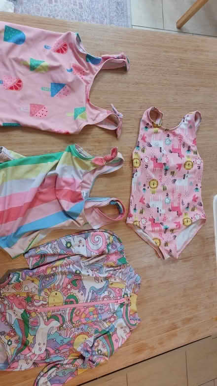 Photo of free Girls swimsuits x4 age 4-5 (Kingston KT1) #1