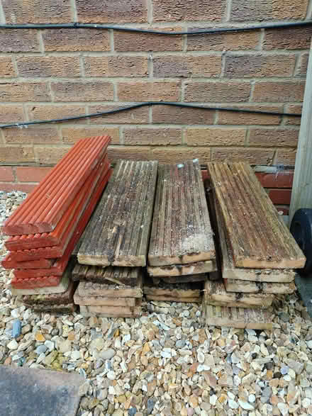 Photo of free Old decking & climbing frame beams for burning (Peachcroft OX14) #2