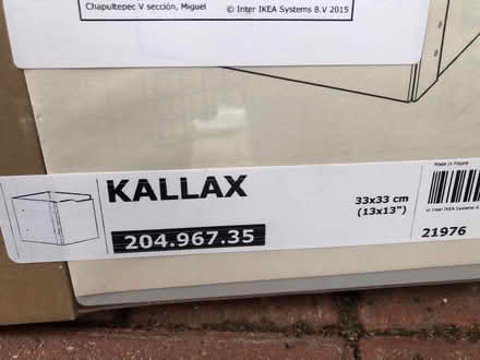 Photo of free IKEA Kallax storage parts (brand new) (Whitehill SG4) #3