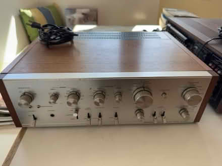 Photo of free vintage stereo barstool Tesla mats (Alameda 94501, near city hall) #1