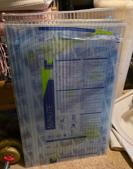 Photo of free Mulitwall polycarbonate sheet UV (Stroud) #1