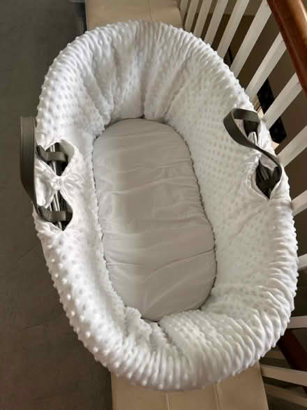 Photo of free Baby wicker Moses basket (RG9 Henley) #2