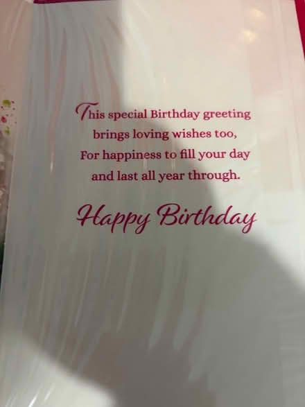 Photo of free Aunt birthday card (Westbury BA13) #2