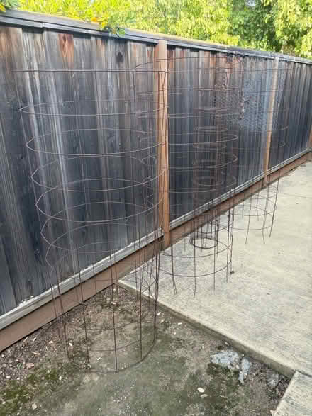 Photo of free Tomato Cages (steel) (Los Altos Grant and Fremont) #1