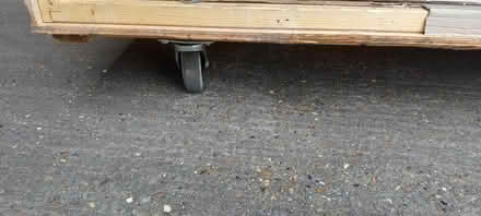 Photo of free Wooden Shipping crate with wheels (Watford WD24) #3