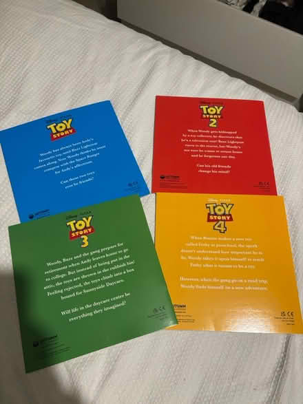 Photo of free x4 Toy Story Books (Bs15 4ub) #2