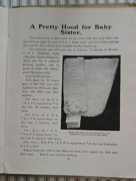 Photo of free The Little Girl's Knitting & Crochet Book 1921 (South Croydon CR2) #3