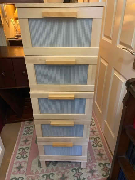 Photo of free Tall Boy Chest of Drawers (Uckfield TN22) #1