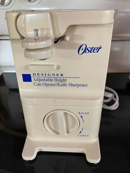 Photo of free Oster adjustable height Can Opener (Kintnersville PA - Upper Bucks) #1