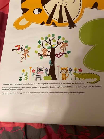 Photo of free Unused children’s wall decor (Finchley N3) #2