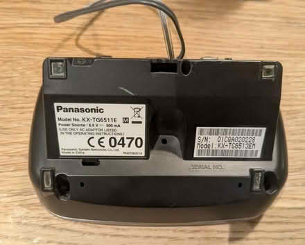 Photo of free Panasonic cordless phones (W7) #2