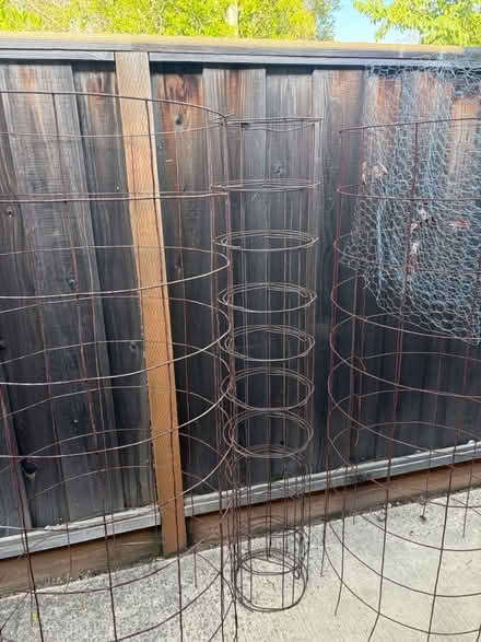 Photo of free Tomato Cages (steel) (Los Altos Grant and Fremont) #2