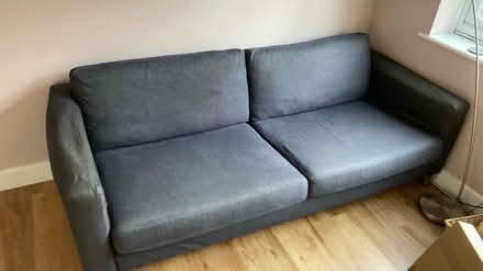 Photo of free Ikea Charcoal 2 and 3 seater sofas (Corsham, SN13) #1