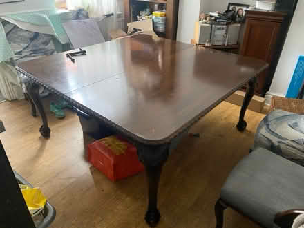 Photo of free Extremely large antique table (Norton Lees S8) #1