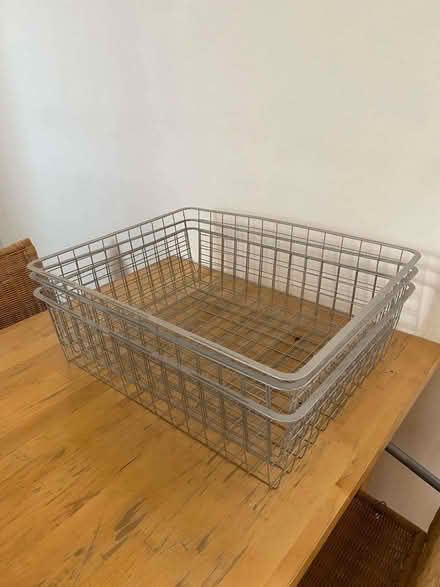 Photo of free Three Metal Trays for storage (West Brompton SW10) #2