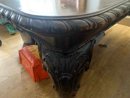 Photo of free Extremely large antique table (Norton Lees S8) #2